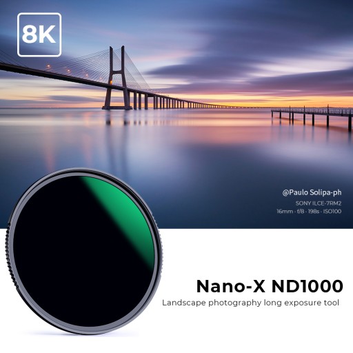 Серый фильтр ND1000 77 мм PRO BIG STOPPER Nano X K&F