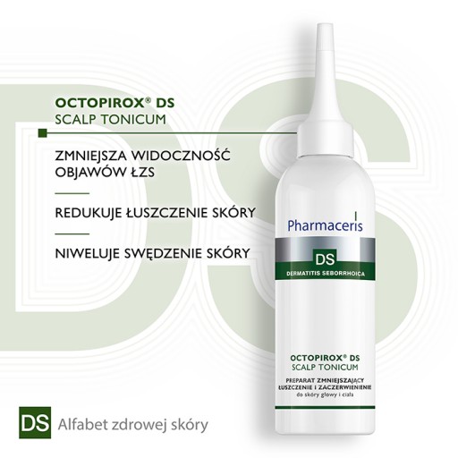 PHARMACERIS DS OCTOPIROX DS SCALP TONICUM ŁZS