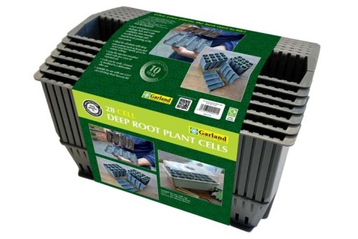 Гирлянда Пластиковые вкладыши для укоренения 28 черенков для рассады
