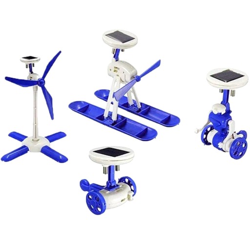 ZESTAW SOLARNY EDUKACYJNY KONSTRUKCYJNY ŁÓDKA 6W1 DO ZŁOŻENIA DIY AG211D