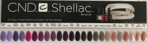 CND Shellac: обширная палитра цветов