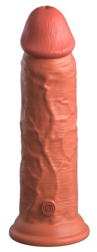 King Cock Elite 8 Силиконовый двойной с вибрацией
