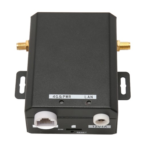 Przemysłowy router WiFi 4G LTE z gniazdem karty SIM 2 anteny O2