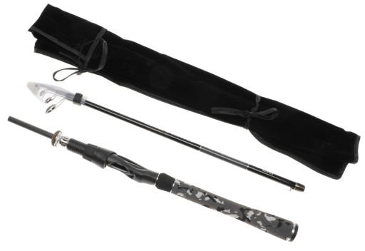 Телескопическая удочка KUNGFU TRAVEL 2,1 м, спиннинг IM7 Carbon, 210 см 110089