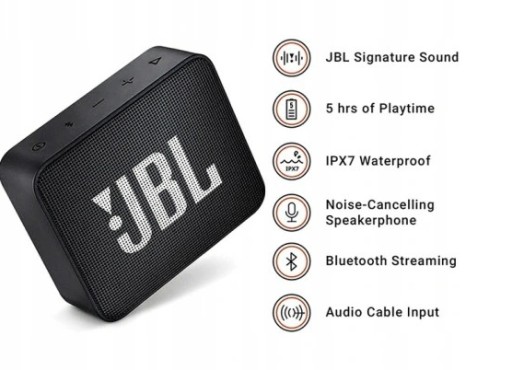 БЕСПРОВОДНАЯ ДИНАМИКА JBL GO ESSENTIAL с Bluetooth