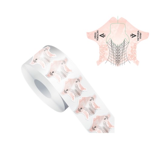 Трафареты Victoria Vynn Nail Forms BASIC 50 шт.