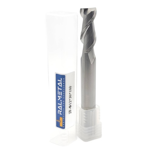 Frez do ALUMINIUM VHM 2-pióra 12 x 30 x 100 mm 45 HRC