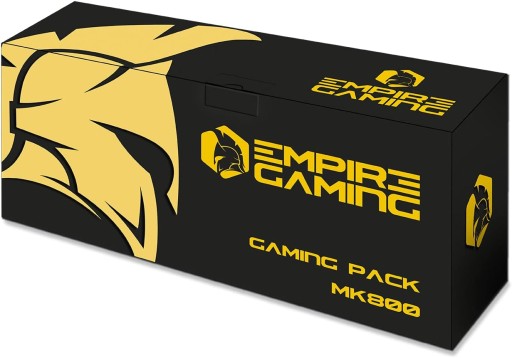 Комплект клавиатуры и мыши EMPIRE GAMING черный QWERTY (IT)