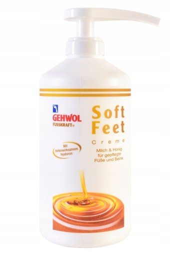 GEHWOL SOFT КРЕМ ДЛЯ НОГ С ГИАЛУРОНОВОЙ КИСЛОТОЙ 500МЛ