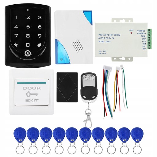 КОМПЛЕКТ КОНТРОЛЯ ДОСТУПА RFID-СЧИТЫВАТЕЛИ КЛЮЧИ