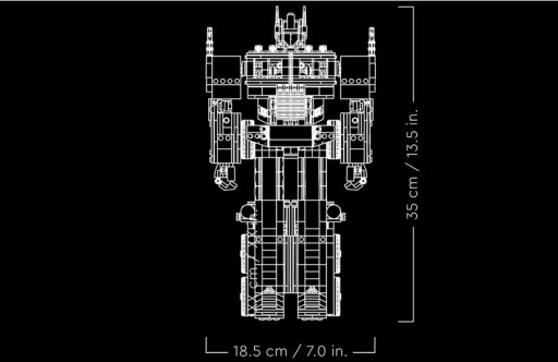 LEGO 10302 CREATOR EXPERT ОПТИМУС ПРАЙМ