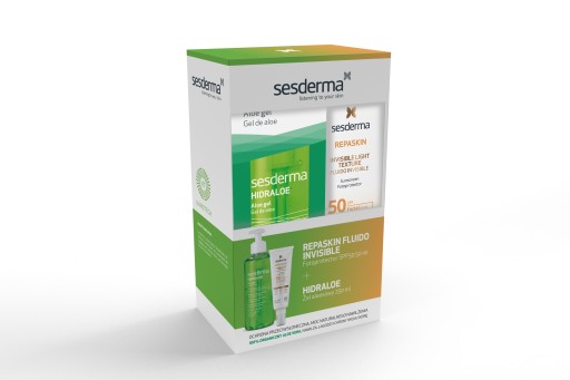 SESDERMA REPASKIN FLUIDO + HIDRALOE GEL Набор