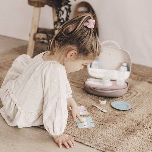 SMOBY BABY NURSE BABY NURSE ДЕТСКИЙ ЧЕМОДАН ДЛЯ PAMPERS DOLL БУТЫЛОЧКА ТЕРМОМЕТР