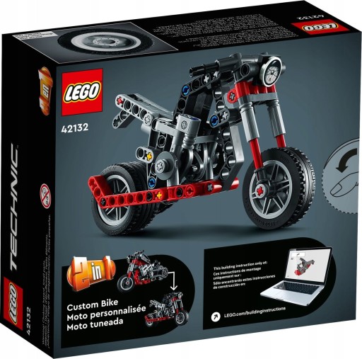 LEGO TECHNIC МОТОЦИКЛ 42132