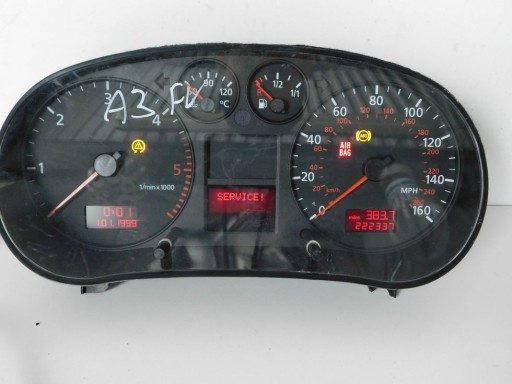 Счетчик часов Audi A3 8L 1.9 TDI дизель 1/2 FIS
