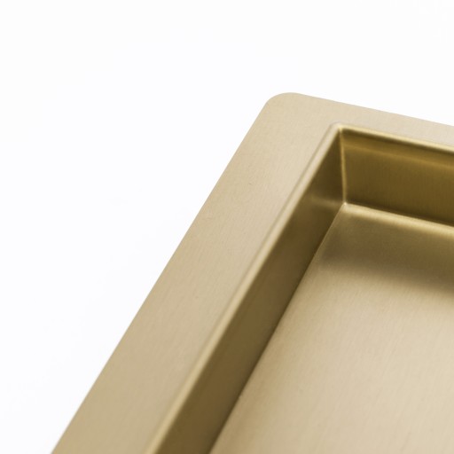 ЛИНЕЙНЫЙ СЛИВ REA NEO PURE PRO MIRROR GOLD GOLD 80