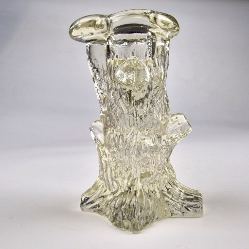 ПОДсвечник хобот / Подсвечник из хрусталя Royal Krona Glass из пня дерева