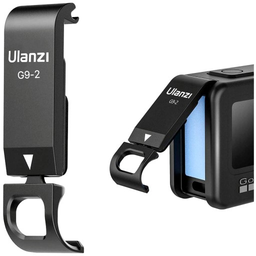 Алюминиевая крышка аккумуляторного отсека с USB-портом для GoPro Hero 9 — Ulanzi G9-2