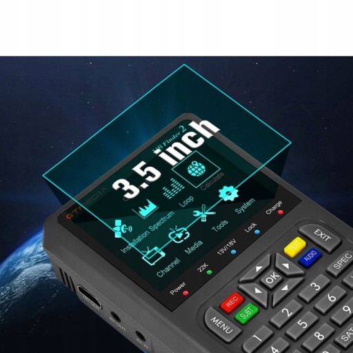 V8 FINDER2 СПУТНИКОВЫЙ МЕТР ПРИЕМНИК СИГНАЛА DVB-S2X