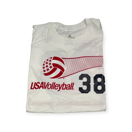 Мужская футболка ADIDAS USA VOLLEYBALL 38 M