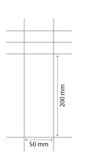 2D панели для забора - 6/5/6мм АНТРАЦИТ 1,03 м