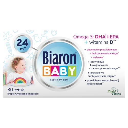 Biaron Baby 24 м+ 30 капсул твист-офф