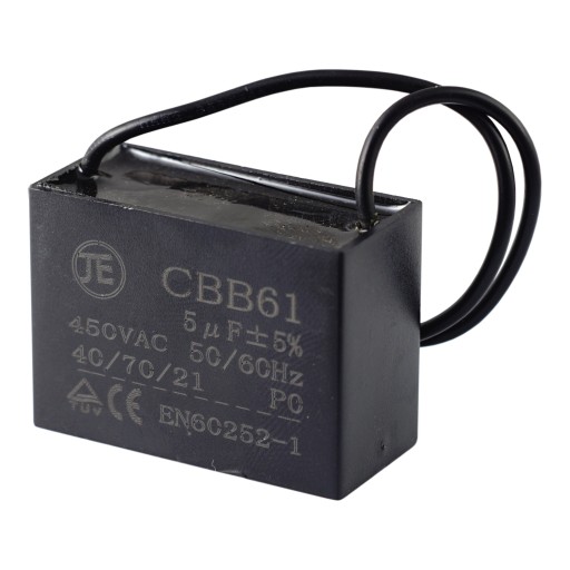 Пусковой конденсатор 5мкФ 450В CBB61