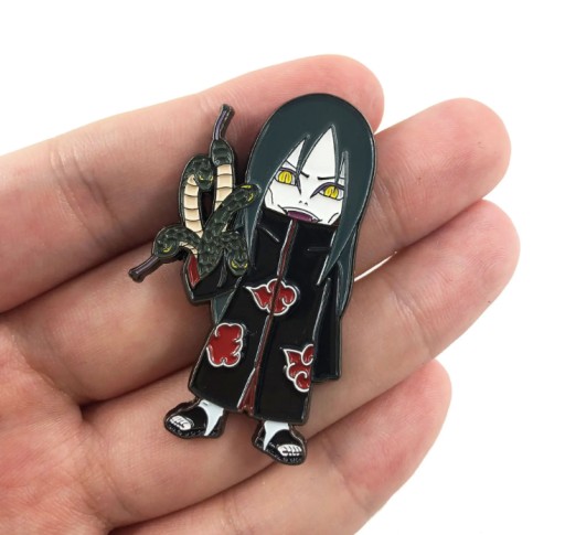 Przypinka do Ubrań Broszka Anima NARUTO Manga Orochimaru