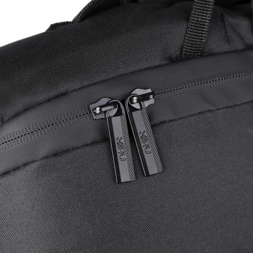 БОЛЬШОЙ ЧЕРНЫЙ РЮКЗАК ДЛЯ НОУТБУКА С USB-ПОРТОМ ВОДОНЕПРОНИЦАЕМЫЙ РЮКЗАК