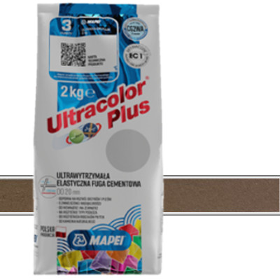 Затирка Mapei Ultracolor Plus 2кг 142 коричневый