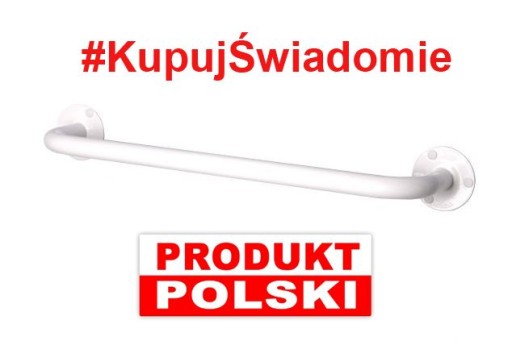 Poręcz przyścienna dla niepełnosprawnych 100cm