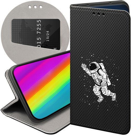 ФЛИП-ЧЕХОЛ ДЛЯ REALME 8/8 PRO DESIGNS ЧЕХОЛ-РАКЕТА КОСМОНАВТА-КОСМОНАВТА