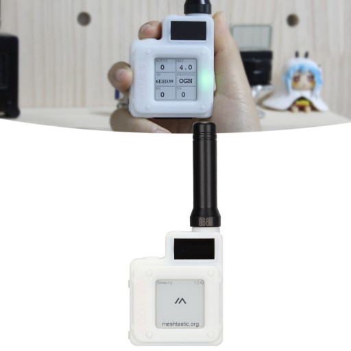 h506 lilygo techo 868mhz meshtastic nrf52840 sx1262 lora gps e paper nfc