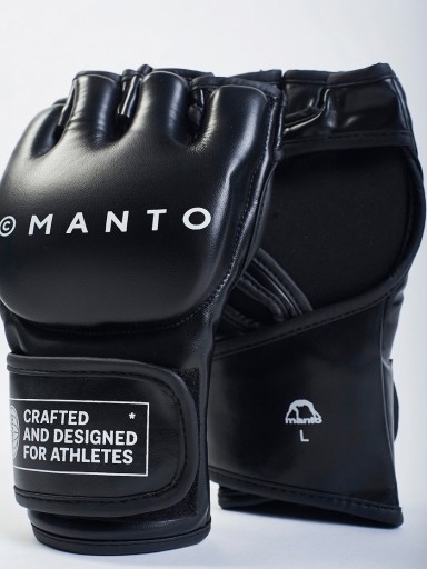 MANTO RĘKAWICE MMA chwytne TRENINGOWE mma impact M