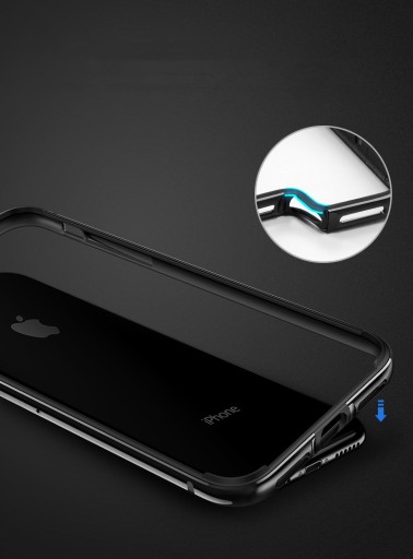 ТОНКИЙ ЧЕХОЛ-БАМПЕР-РАМКА ДЛЯ IPHONE X/10