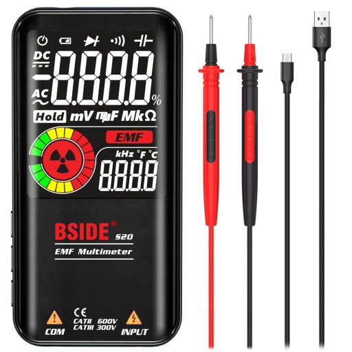 Интеллектуальный мультиметр ЭДС 2 в 1 BSIDE S20