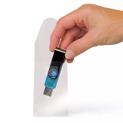 187L864 САМОКЛЕЯЩИЙСЯ КАРМАН 3 Л ДЛЯ USB X10