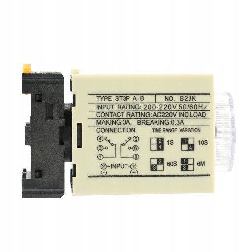 ST3PA-B ТАЙМЕР ЗАДЕРЖКИ AC 220 В 5 А