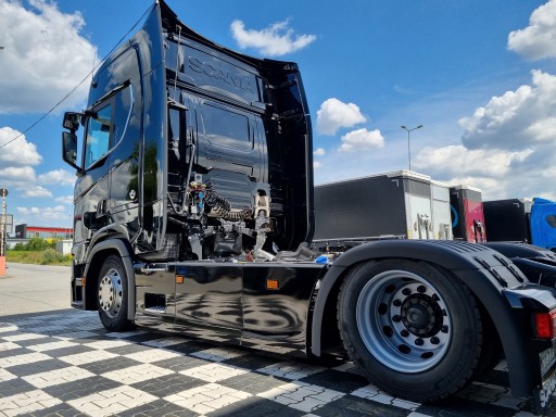 кузова, чехлы средней оси Scania NTG R S низкопалубный подкрылок Super