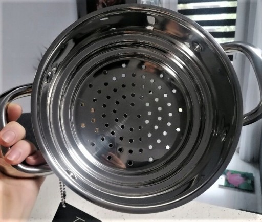 ВСТАВКА ДЛЯ ПАРЕНИЯ СТАЛЬНОЙ СИТОК ДЛЯ КАСТРЮЛИ ДЛИНОЙ 20, 18, 16 СМ OLDMAN STEEL