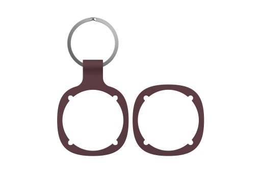Беспроводной GPS-локатор Fresh 'n Rebel Smart Finder Tag, бордовый