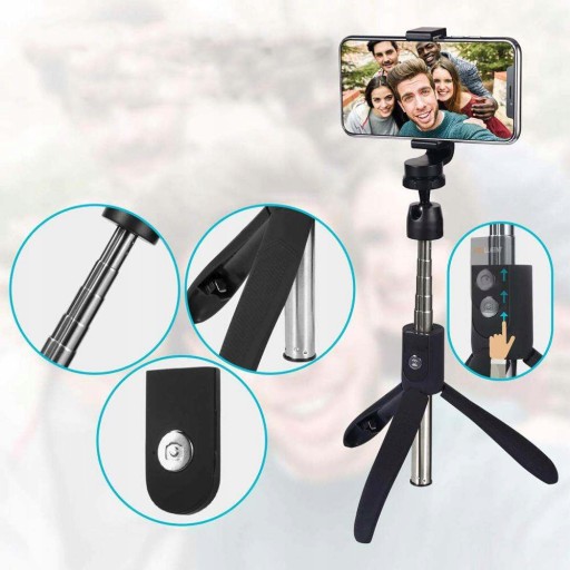 ПАЛКА ДЛЯ СЕЛФИ ШТАТИВ ДЛЯ ТЕЛЕФОНА, КАМЕРЫ GOPRO
