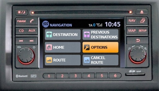 Nissan Connect 1 Europa 2023 Nawigacja Karta SD