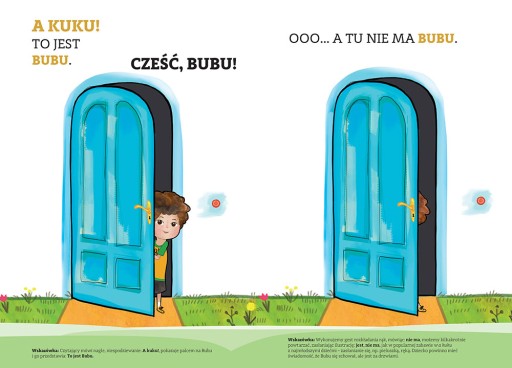 Bubu uczy się mówić Bubu już mówi Interaktywna książeczka do stymulacji 2w1