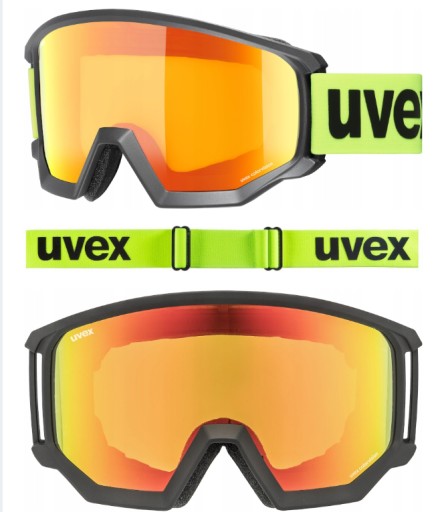 ЛЫЖНЫЕ ОЧКИ UVEX ATHLETIC CV 3030 С ФИЛЬТРОМ UV 400 ЛЫЖИ ДЛЯ СНОУБОРДА