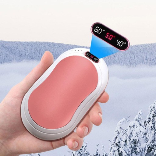 Фонарик-грелка для рук Power Bank 6000 мАч