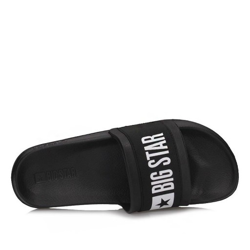 Klapki Big Star damskie HH274A013 czarne 37