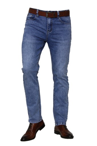 SPODNIE MĘSKIE JEANS REGULAR W36 L30 PAS 94-96