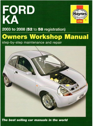 ХЕЙНС ПУБЛИШИНГ FORD KA 1.3 БЕНЗИНОВЫЙ (03-08) РЕМОНТ АВТОМОБИЛЯ САМ
