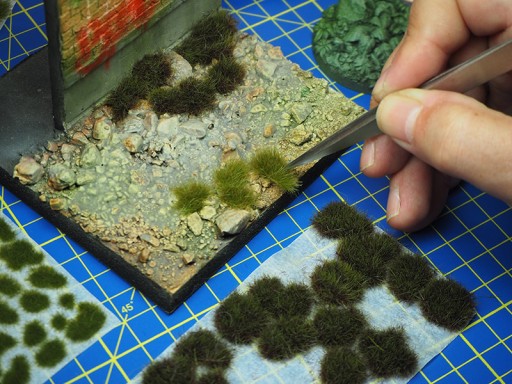 Vallejo Scenery SC424 Wild Tuft - Сухой зеленый